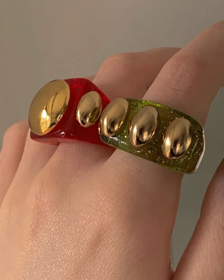 Why We All Love La Manso s Chunky Rings The Outlet